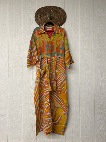 Pareo Kantha Gravity Duster Dress 0226 211