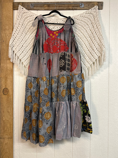 Pareo Kantha Celeste Maxi 0326 116