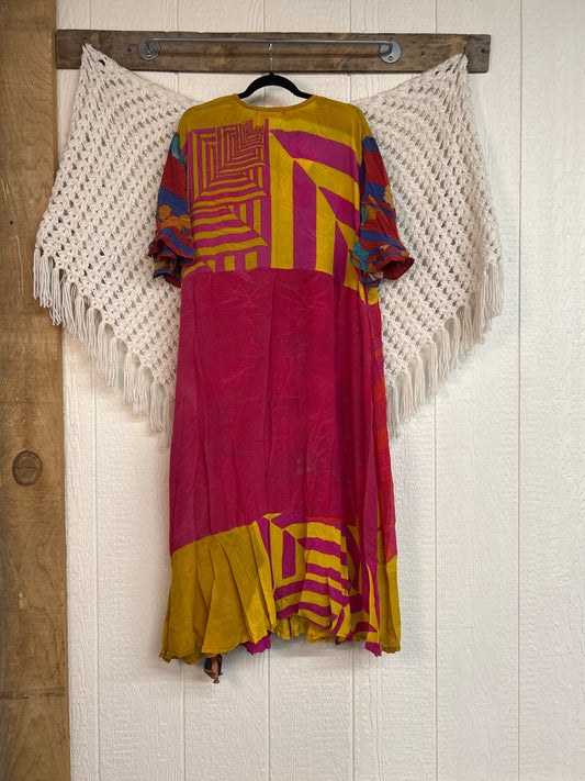 Summer Flourish Wrap Dress 0725 051