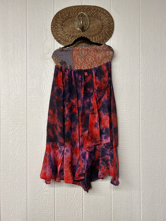Crepe Sari Inner Peace Wrap Skirt 0626 236