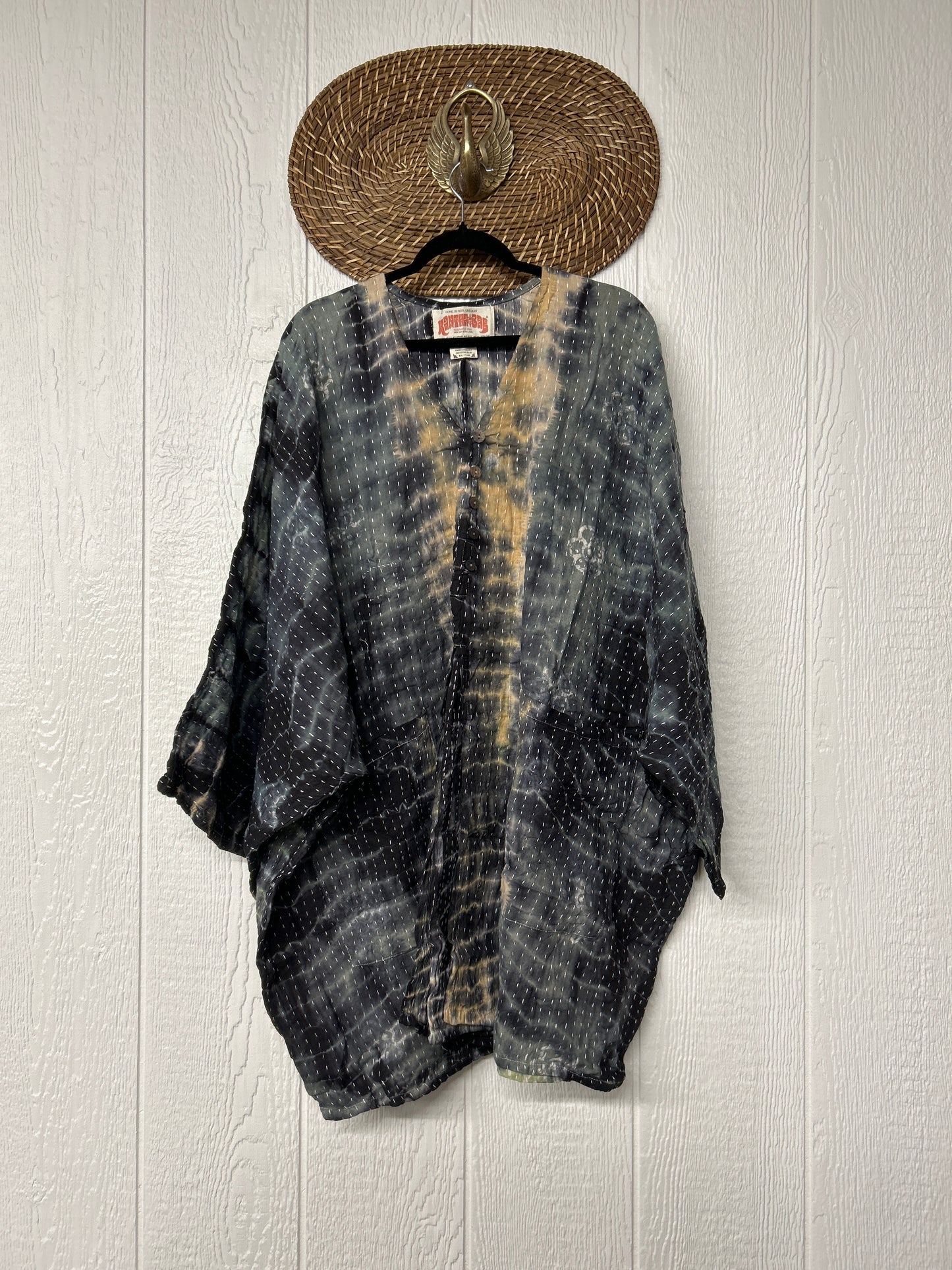 RETAIL Pareo Kantha Gaia Split Tunic 0526 047