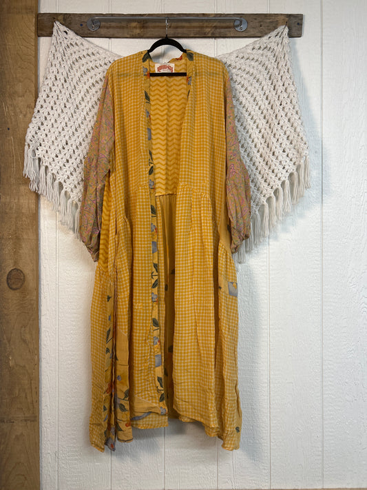Crepe Sari Evermore Kimono 0326 219