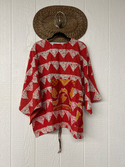 Pareo Kantha Hi-Lo Butterfly Top 0626 116