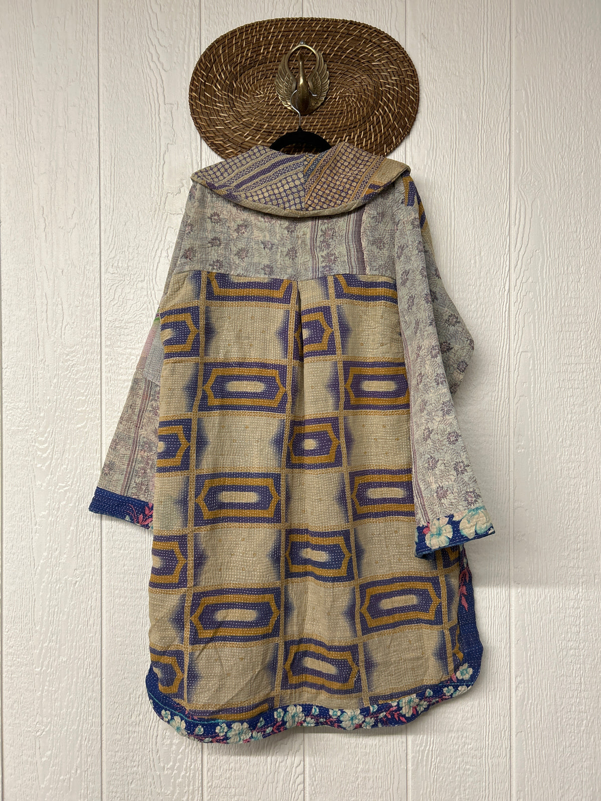 Fine Kantha Drifter Coat 1026 171