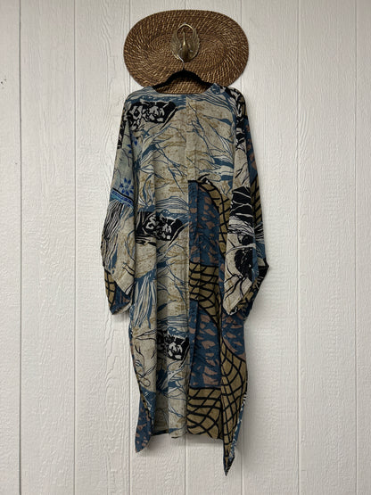 Crepe Sari Gaia Duster Dress 0826 084