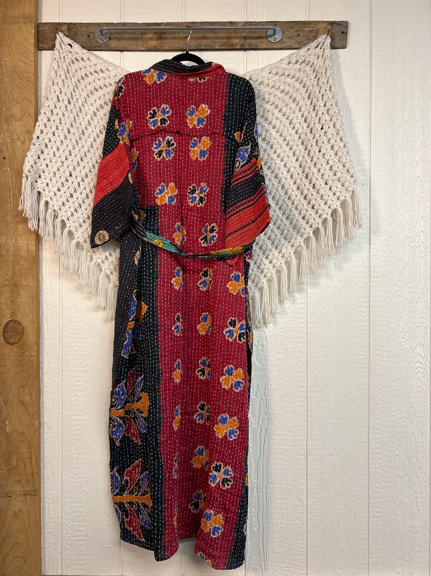 Pareo Kantha Gravity Duster Dress 0226 125