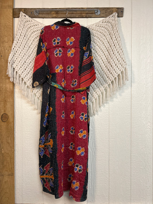 Pareo Kantha Gravity Duster Dress 0226 125