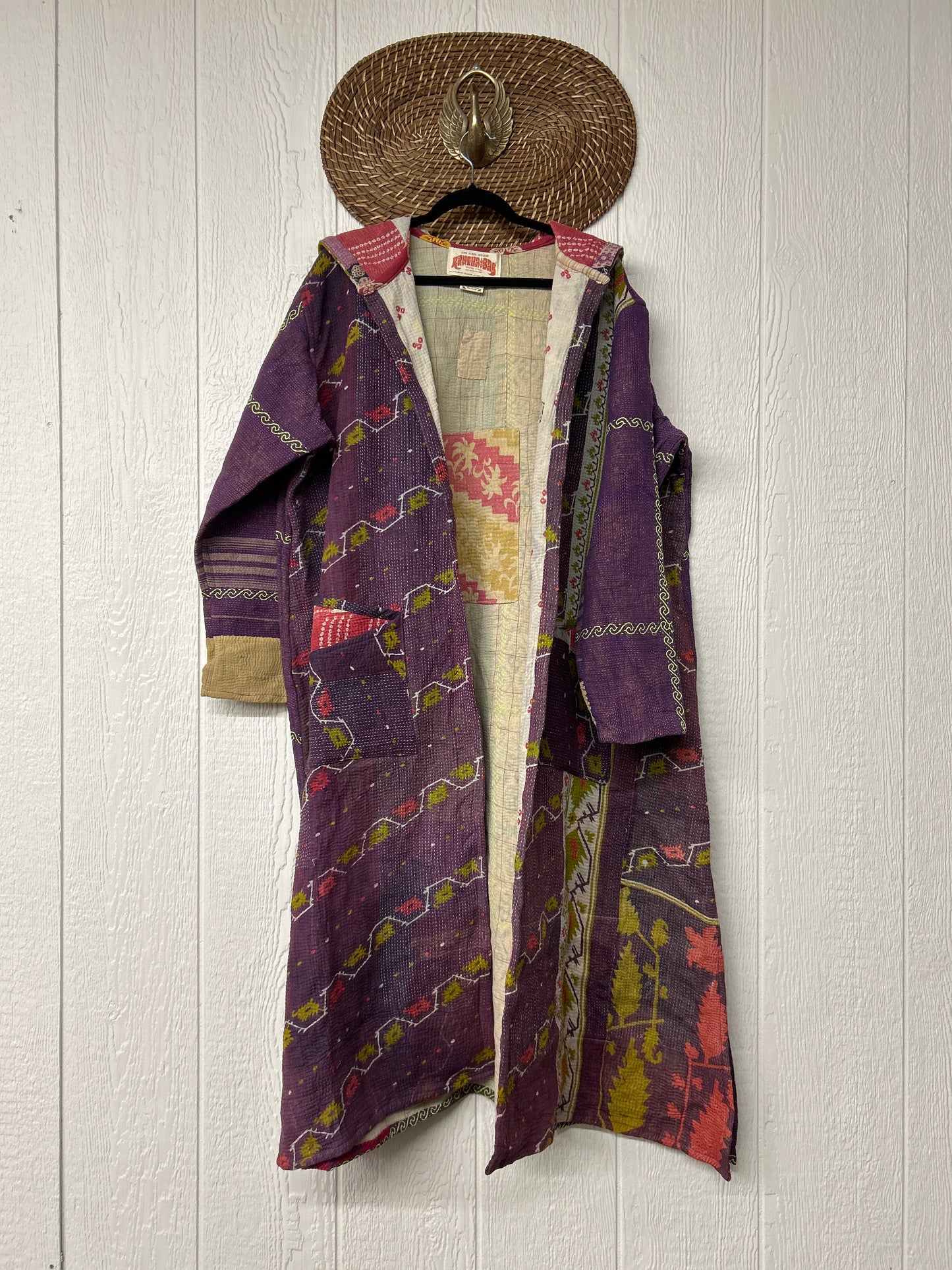 Fine Kantha Rising Sun Coat 1125 063