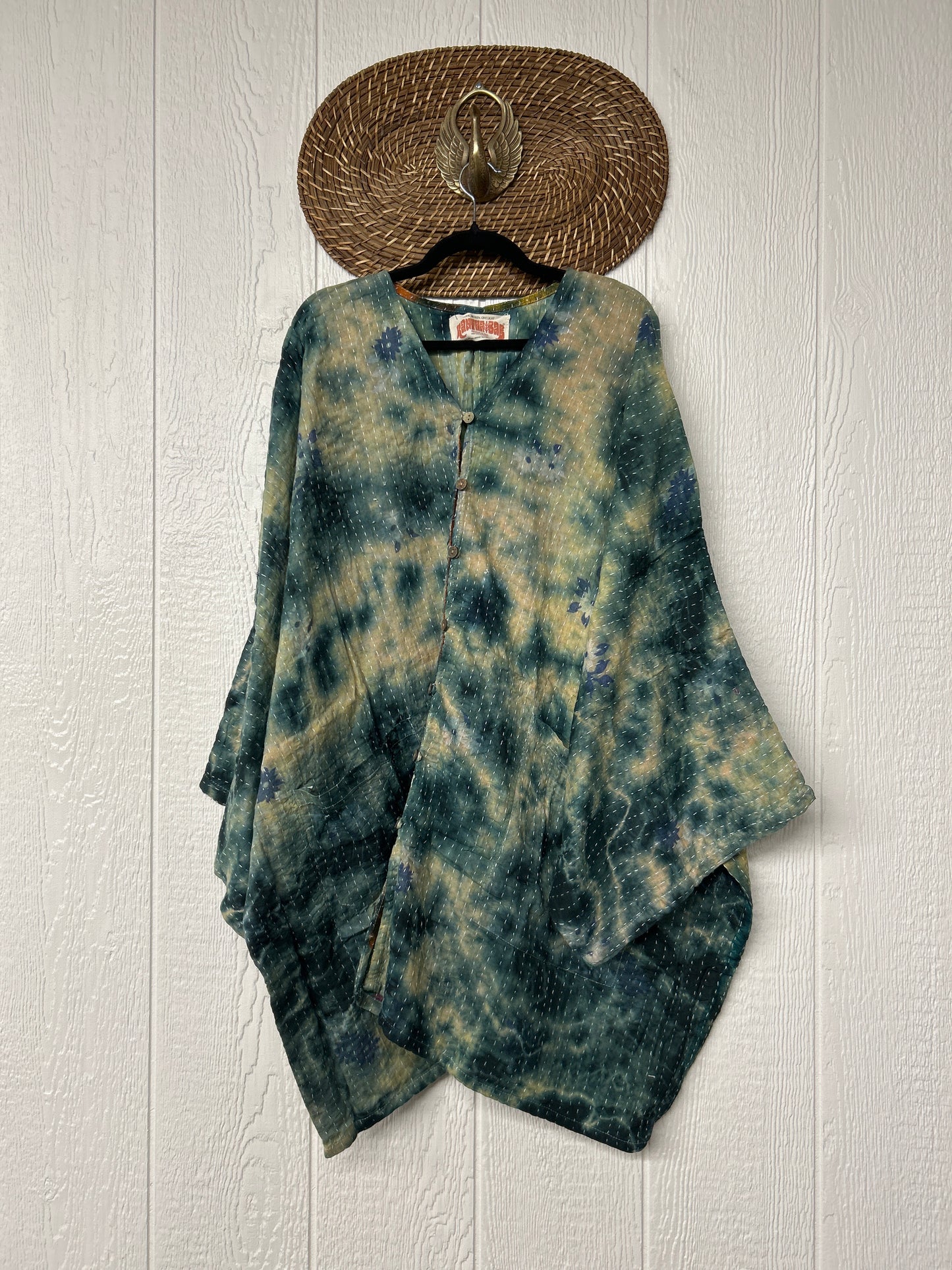 Pareo Kantha Gaia Button-Down Kimono 0526 037