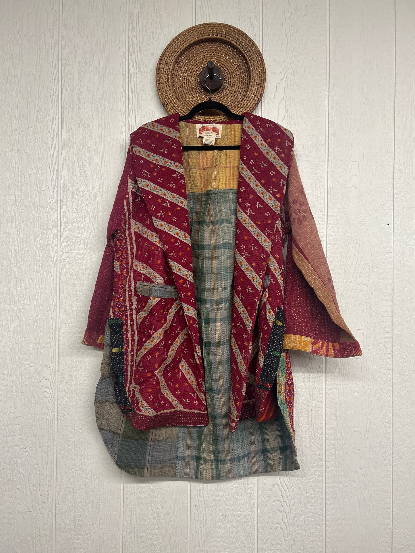 Fine Kantha Drifter Coat 1125 225