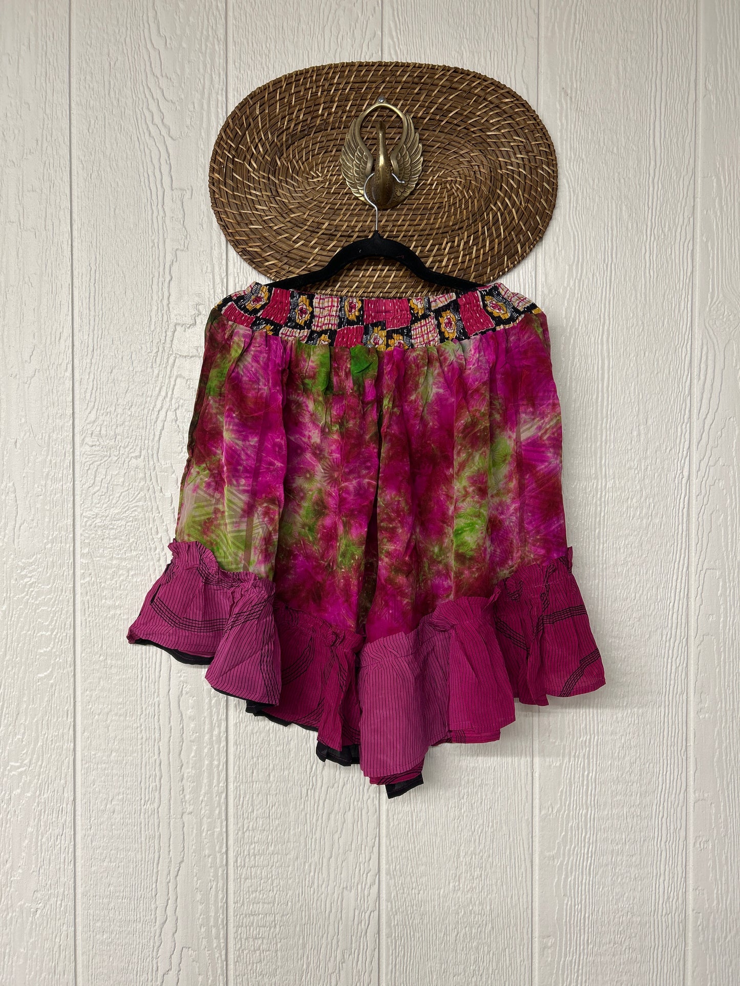 Crepe Sari Lover Cropped Culottes 0726 127