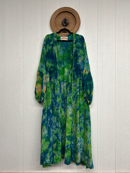 Crepe Sari Evermore Kimono 1026 061