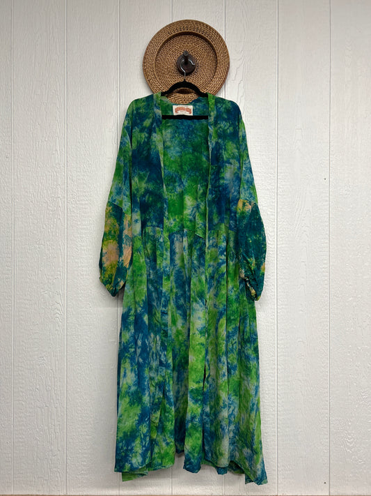 Crepe Sari Evermore Kimono 1026 061