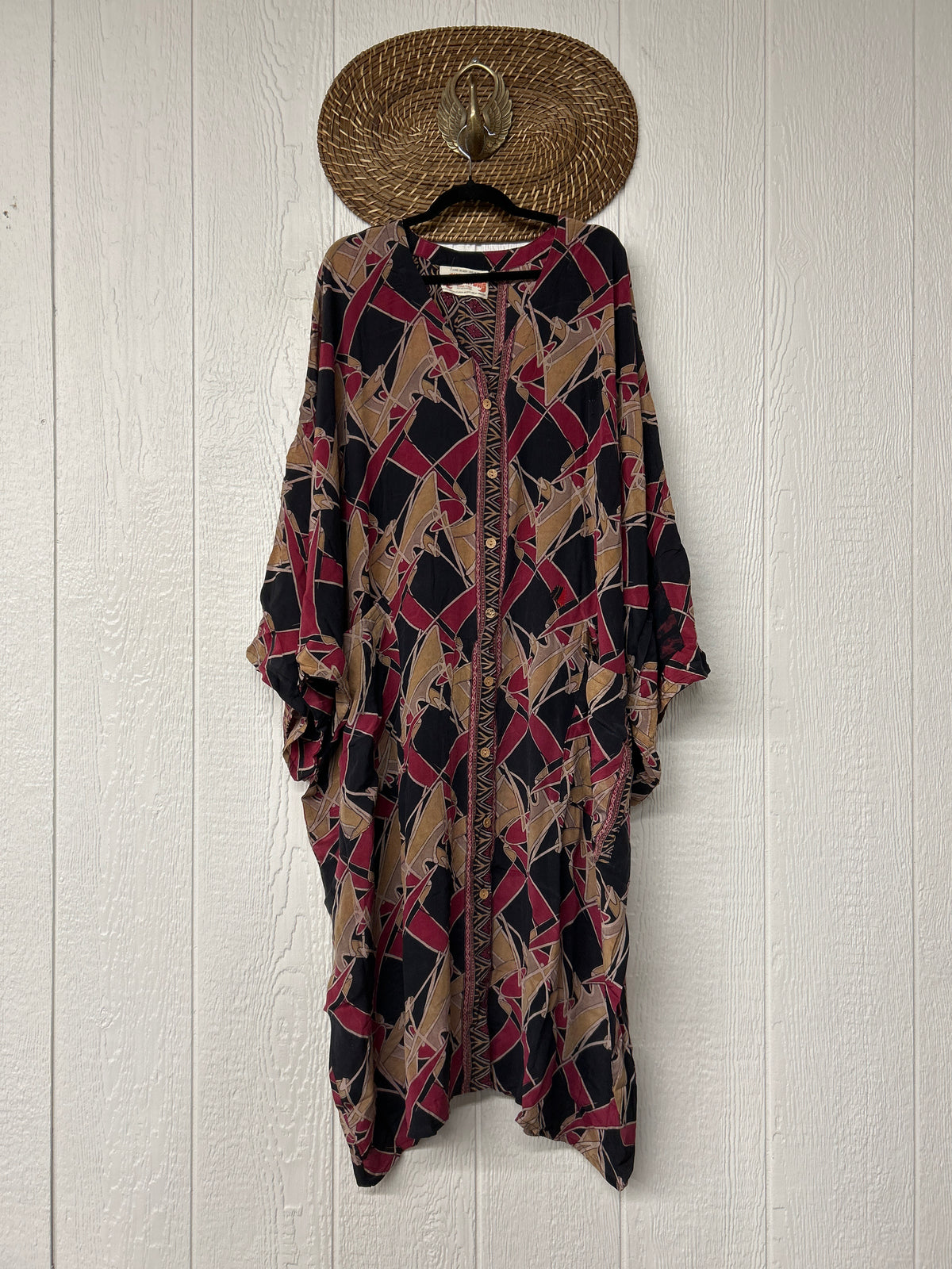 Crepe Sari Gaia Duster Dress 0826 253