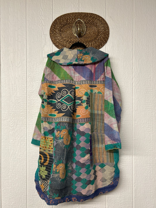 Fine Kantha Drifter Coat 1026 167