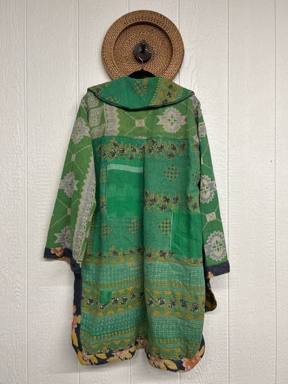 Fine Kantha Drifter Coat 1026 042