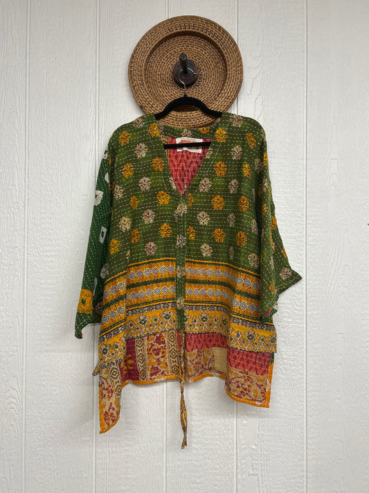 Pareo Kantha Hi-Lo Butterfly Top 0626 239
