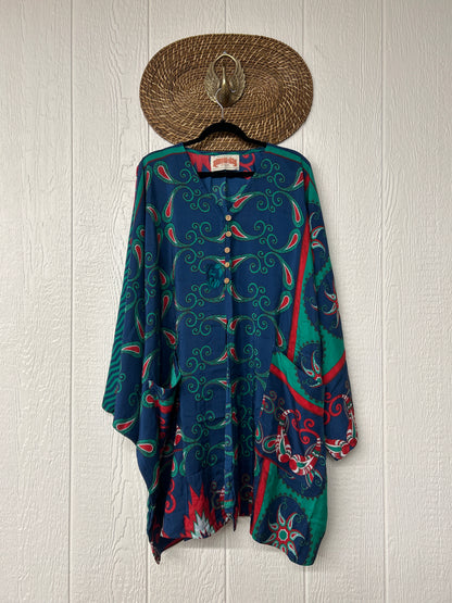 Crepe Sari Gaia Split Tunic 0226 274
