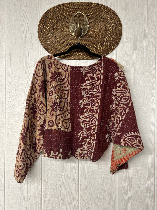 Pareo Kantha In Bloom Cropped Pullover 0326 150