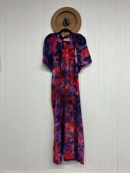 Crepe Sari Summer Woodstock Duster 0626 023