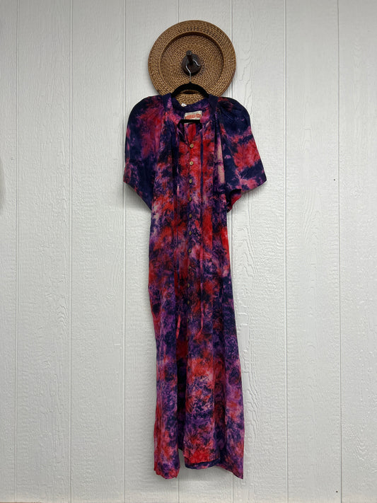 Crepe Sari Summer Woodstock Duster 0626 023