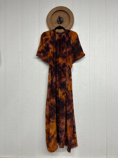 Crepe Sari Summer Woodstock Duster 0626 119