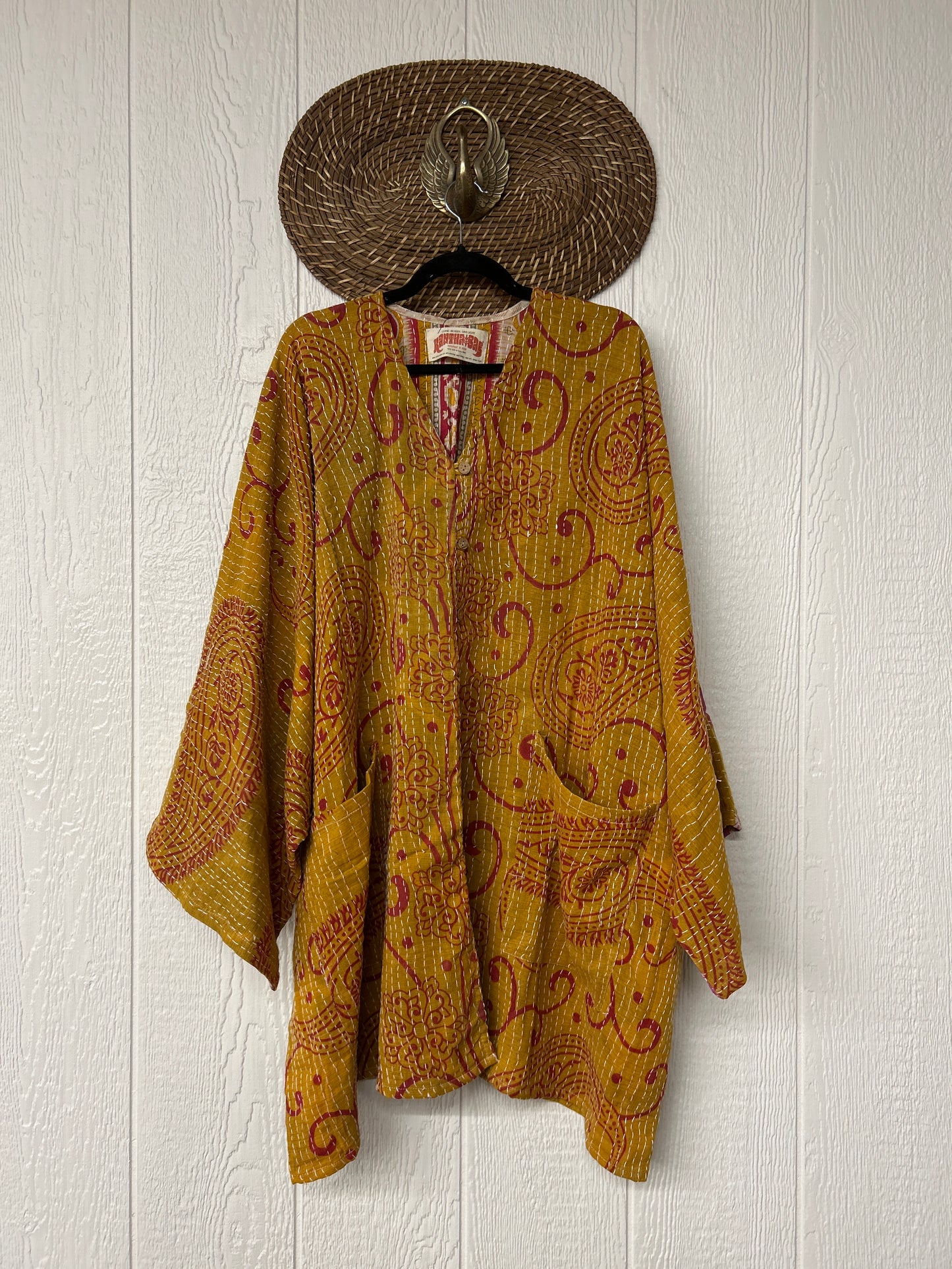 Pareo Kantha Gaia Button-Down Kimono 0126 258