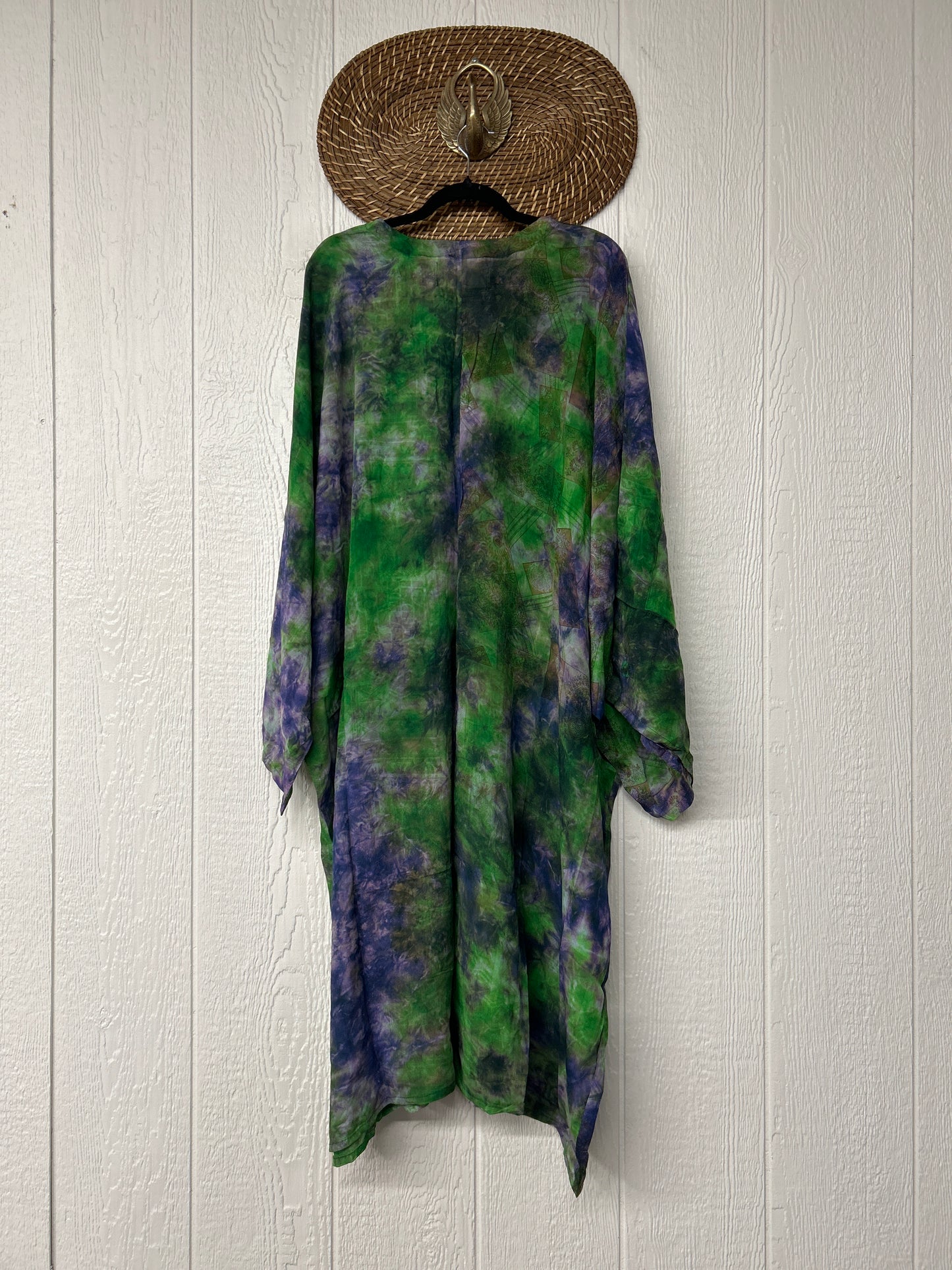 Crepe Sari Gaia Duster Dress 0826 025