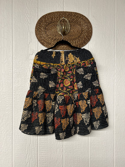 Pareo Kantha Meadow Skirt 0826 251