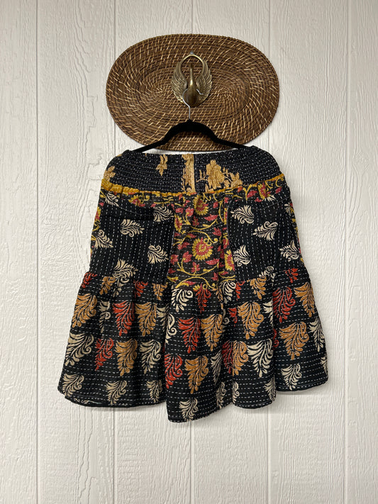 Pareo Kantha Meadow Skirt 0826 251