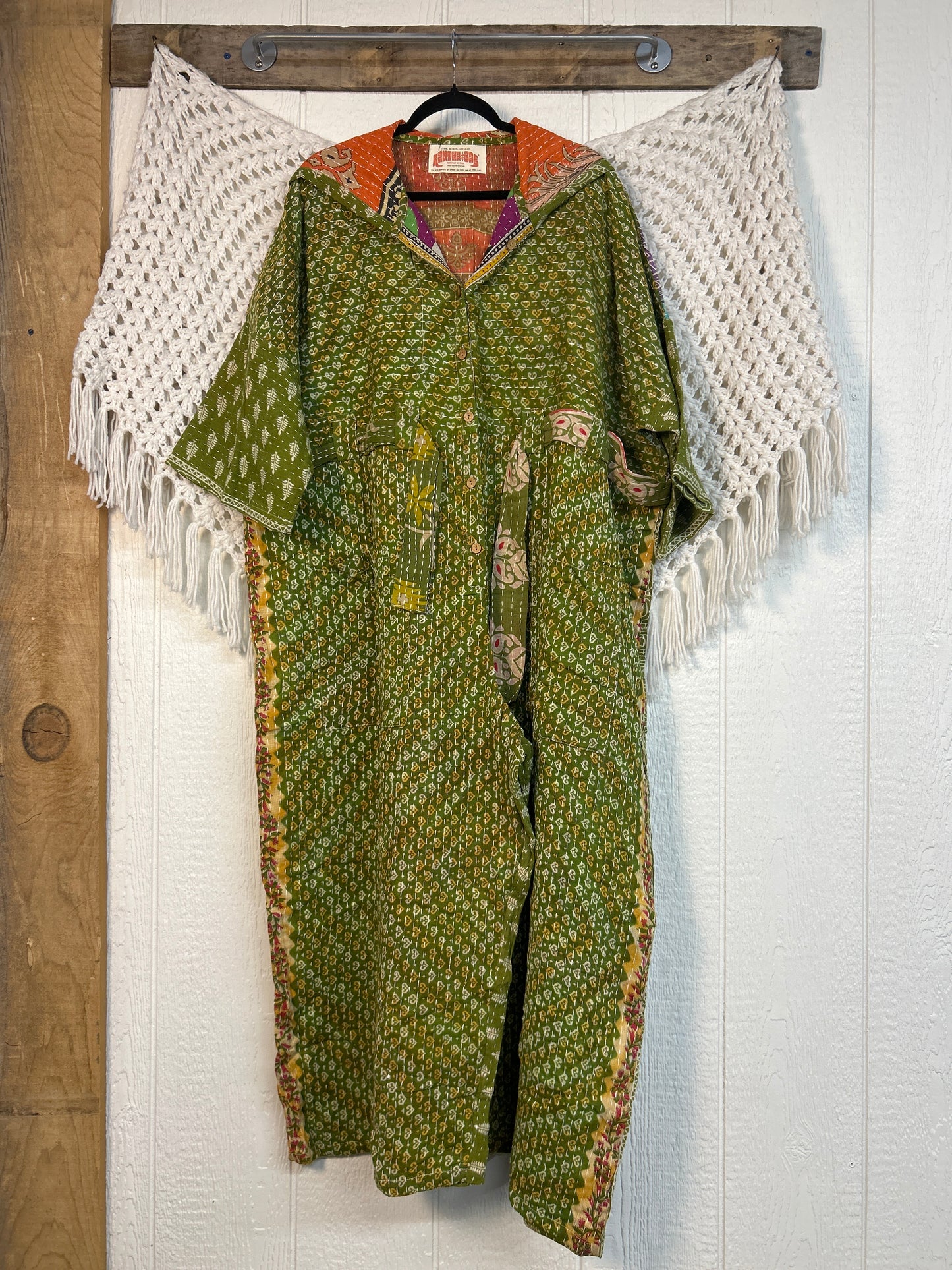 Pareo Kantha Zen Hoodie Jumpsuit 0726 180