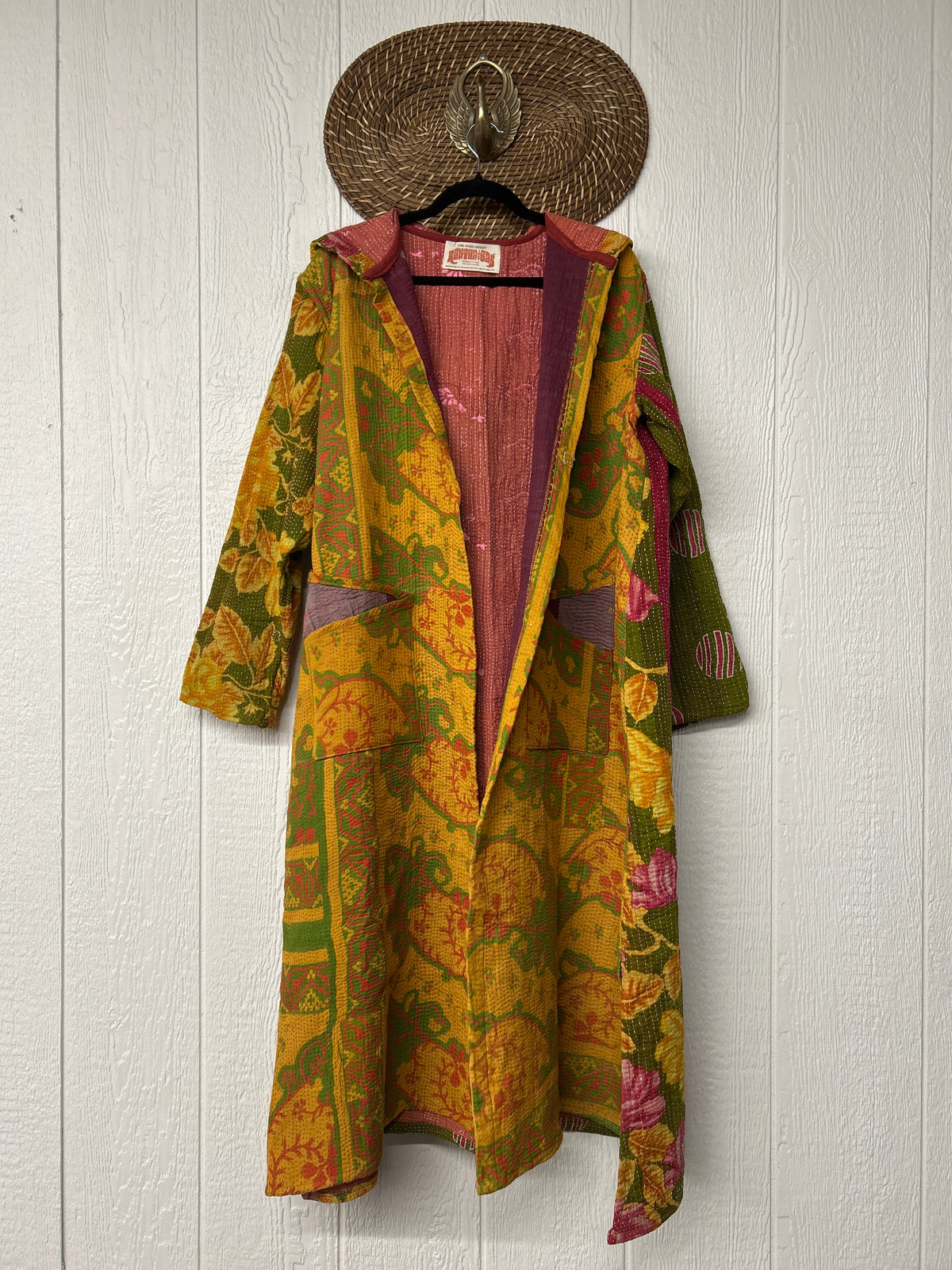 Fine Kantha Rising Sun Coat 1026 013