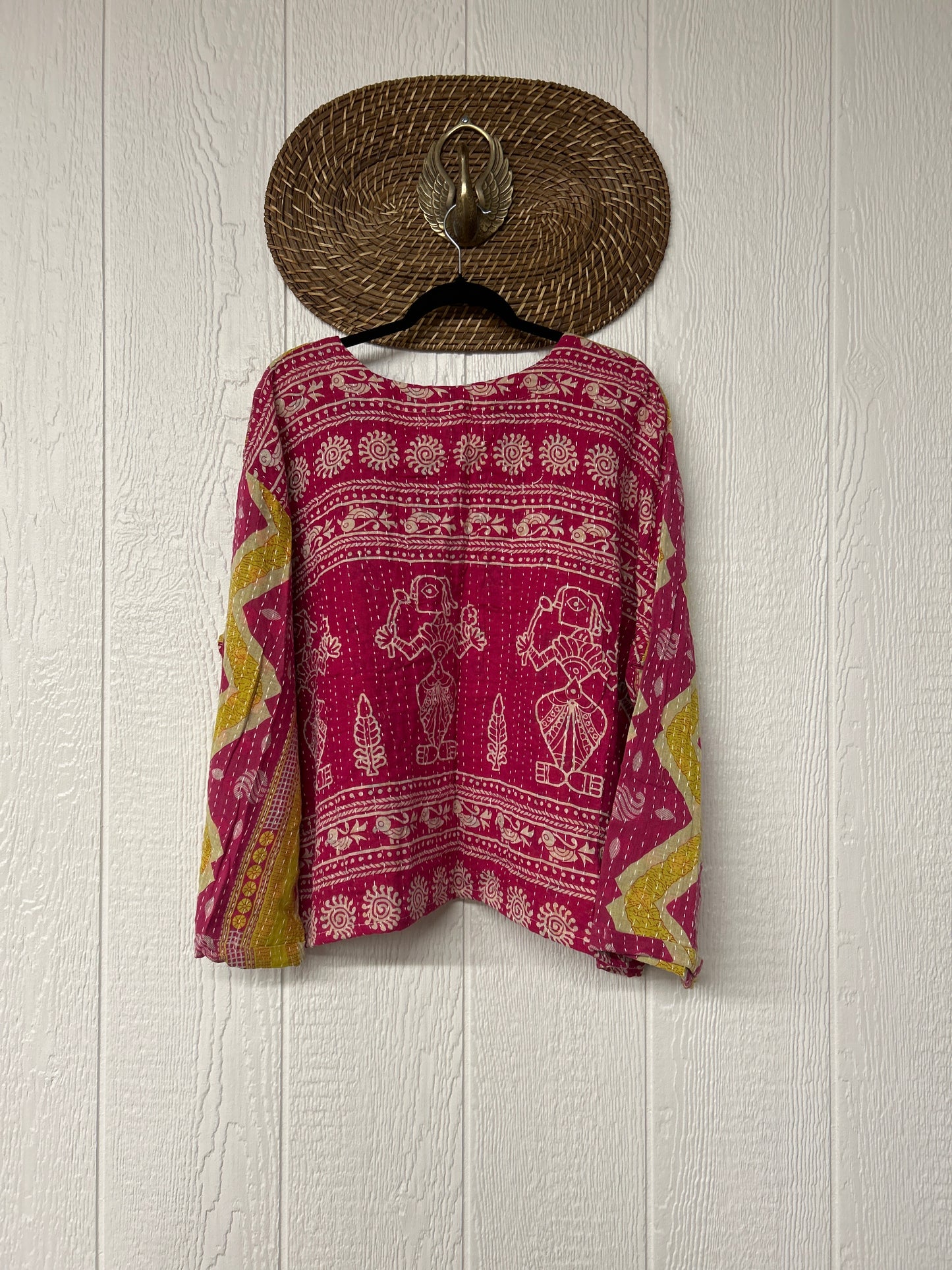 Pareo Kantha Wanderer Pocket Crop Top 0226 147