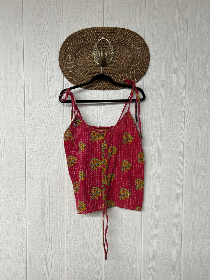 Kantha Butterfly Tank Top 0525 096