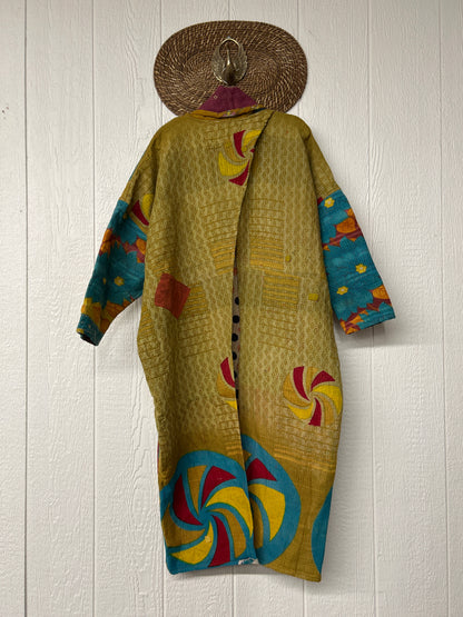 Fine Kantha Cowl Split Pullover 1225 045