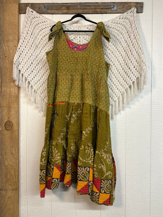 Pareo Kantha Celeste Maxi 0326 126