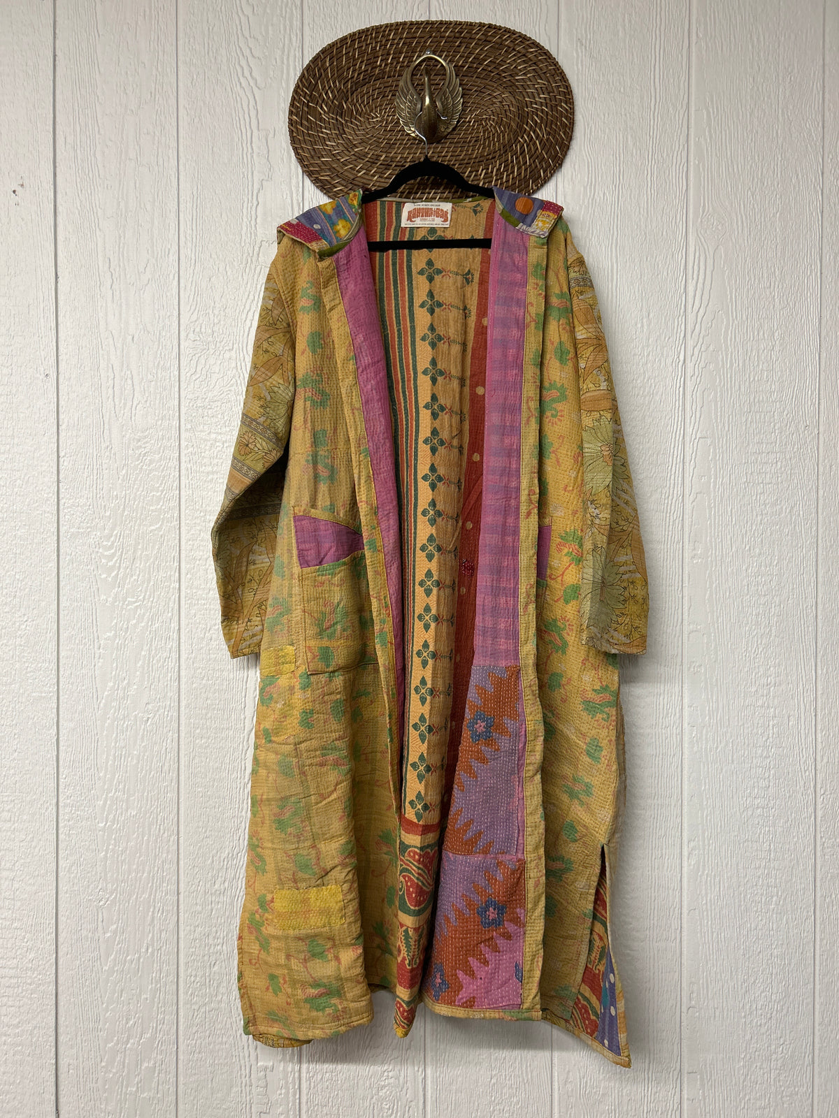 Fine Kantha Rising Sun Coat 1026 217