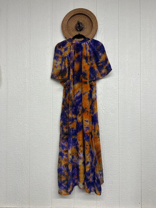 Crepe Sari Summer Woodstock Duster 0626 135