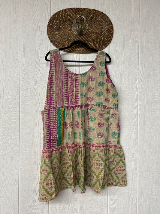 Kantha Meadow Mini Dress 0625 191