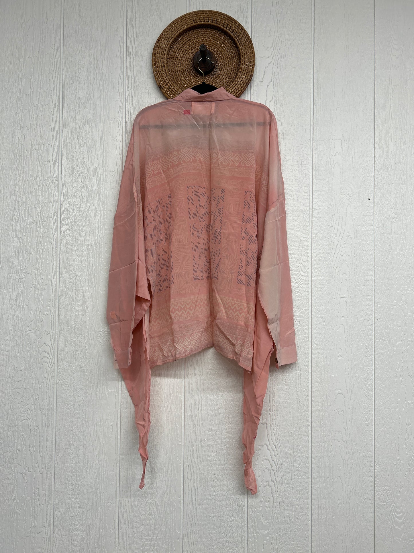 Crepe Sari Nirvana Button Down 1125 180