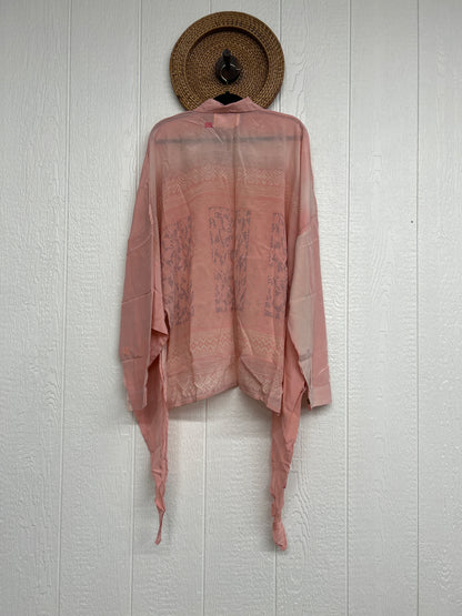 Crepe Sari Nirvana Button Down 1125 180