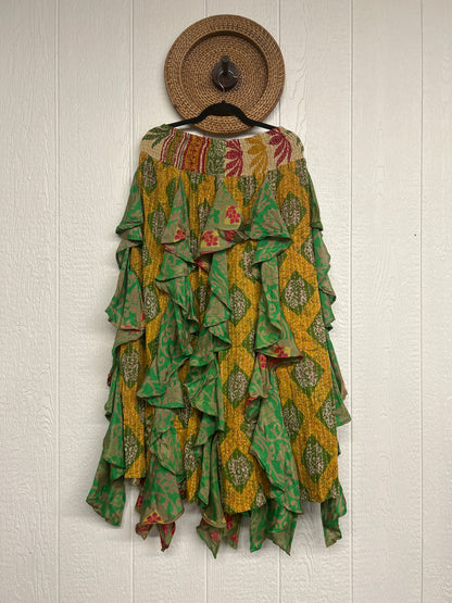Pareo Kantha Willow Maxi Skirt 0826 234