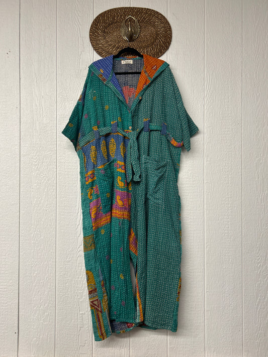 Kantha Zen Hoodie Jumpsuit 0925 078
