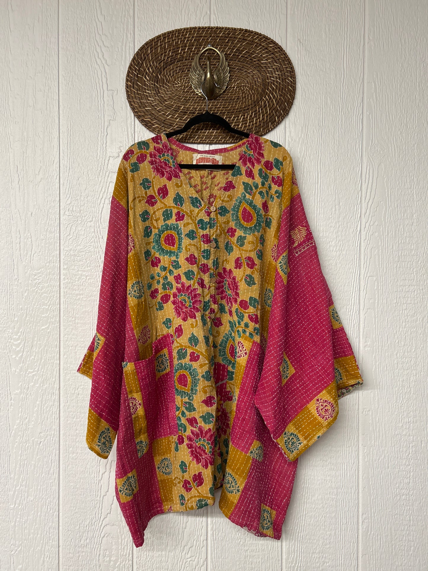 Pareo Kantha Gaia Button-Down Kimono 0126 259