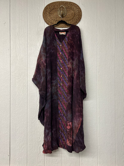 RETAIL Crepe Sari Bowie Muu Dress 0826 218