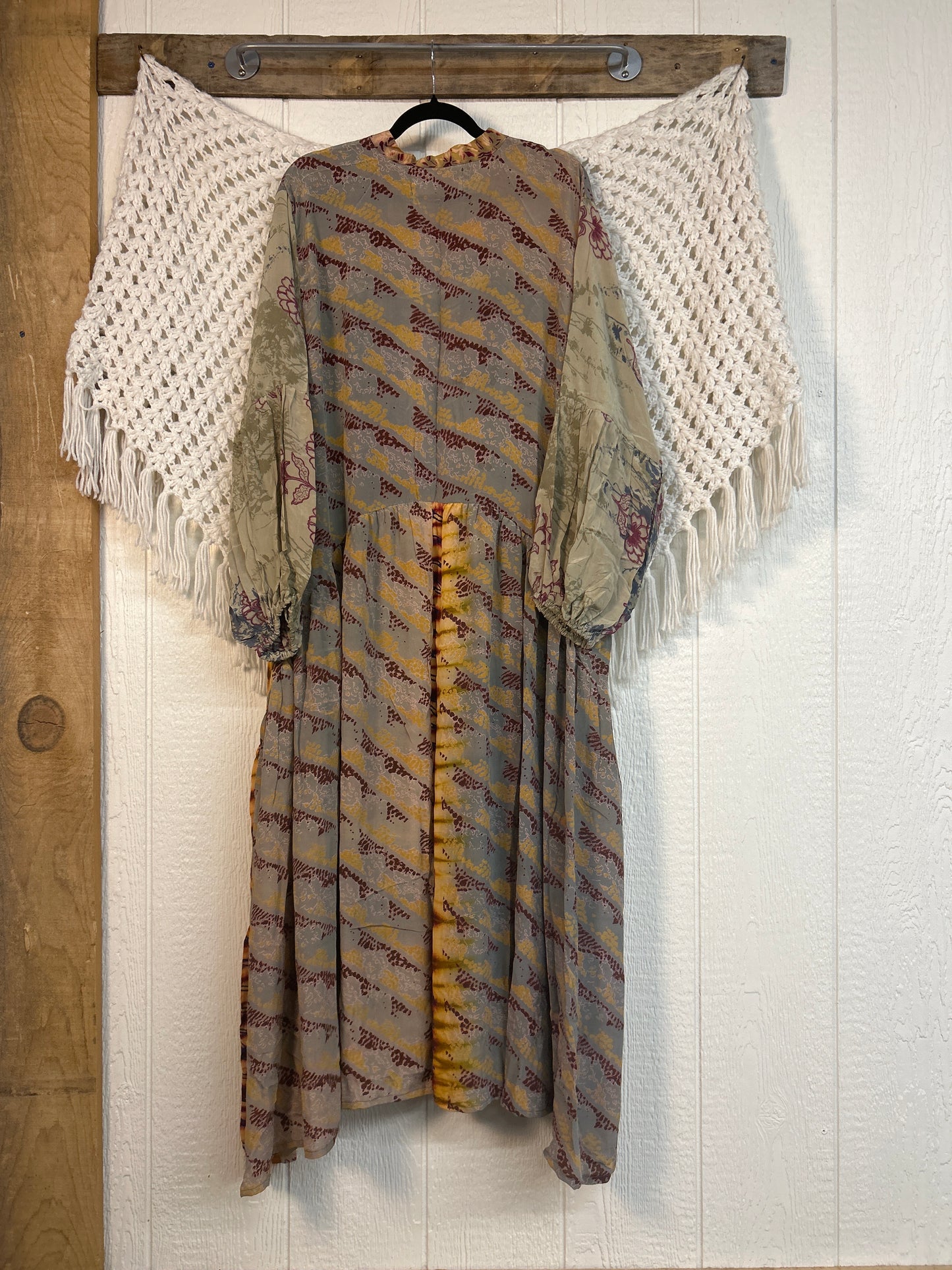 Crepe Sari Evermore Kimono 0326 186