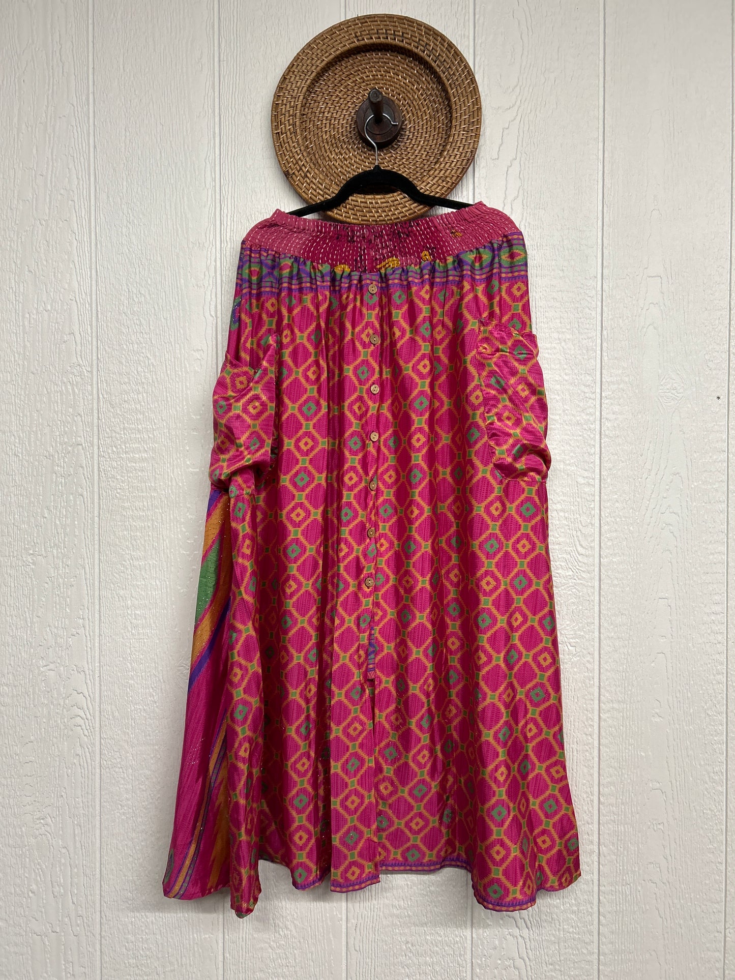 Rasgulla Sari Butterfly Cargo Skirt 0126 090