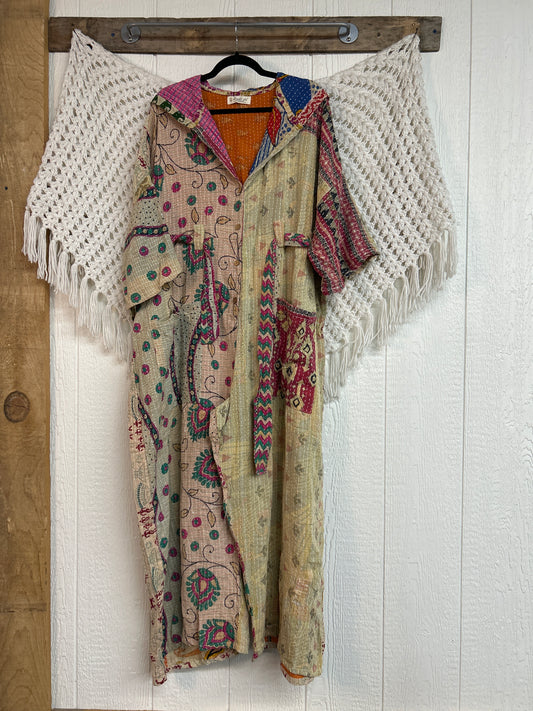 Kantha Zen Hoodie Jumpsuit 0925 253