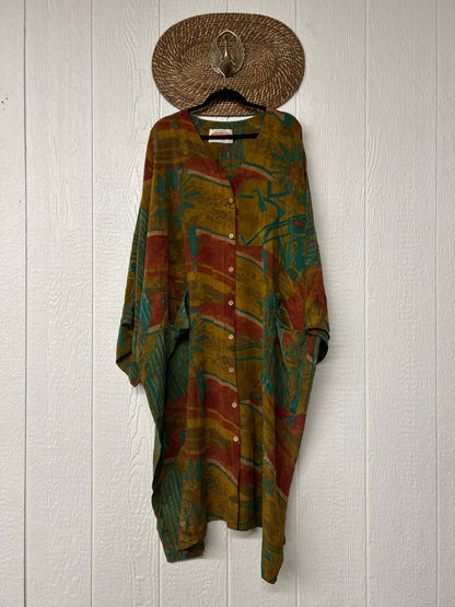 Crepe Sari Gaia Duster Dress 0826 128