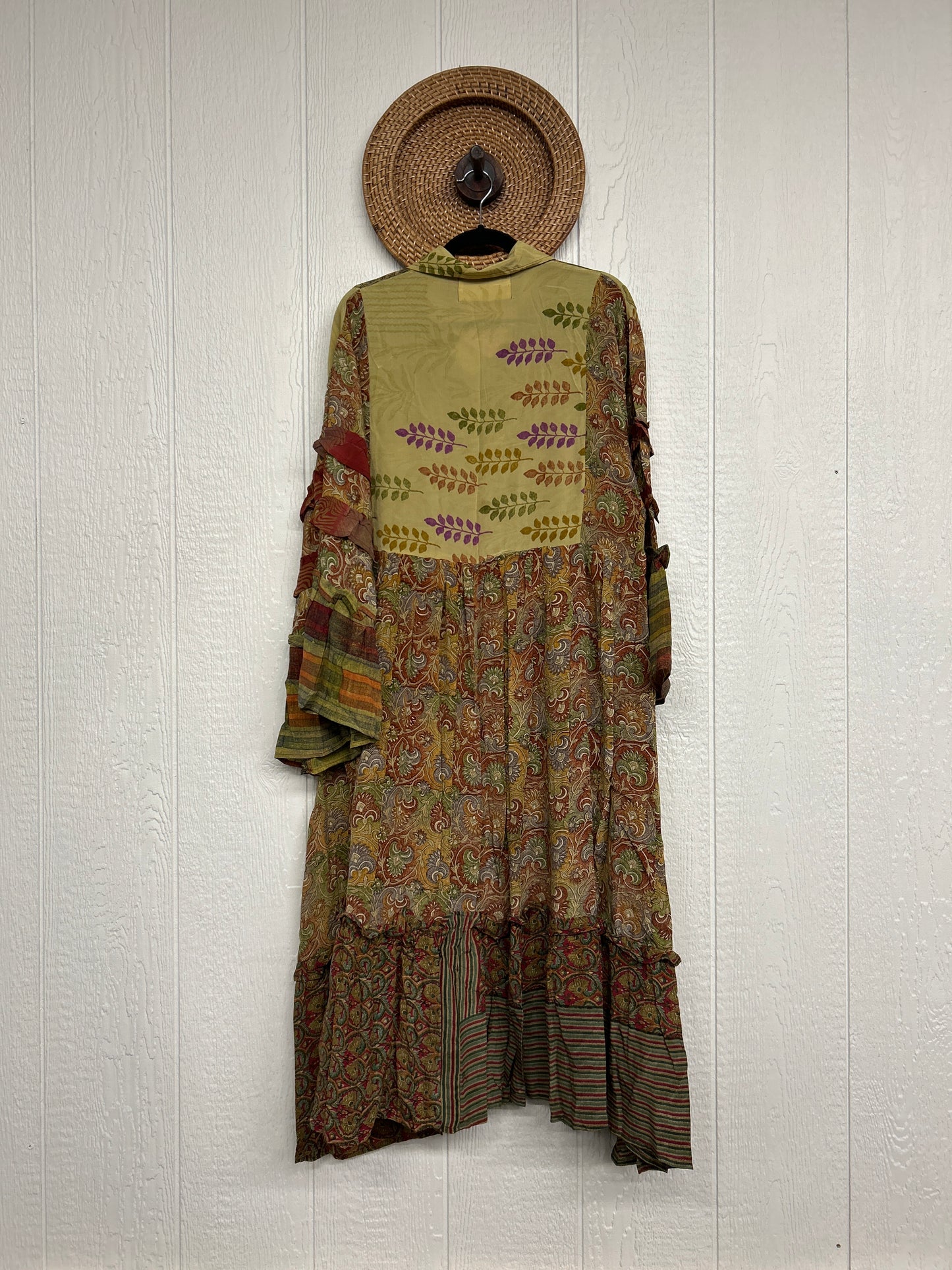 Crepe Sari Rhiannon Duster Dress 0226 156